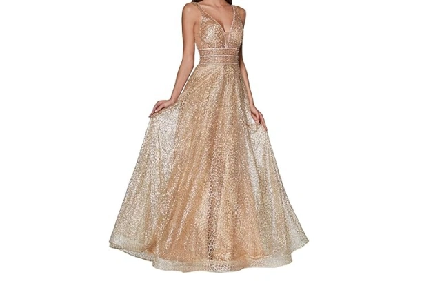 Elie Saab Embellished Tulle Gown