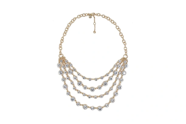 J.Crew Crystal Bib Necklace