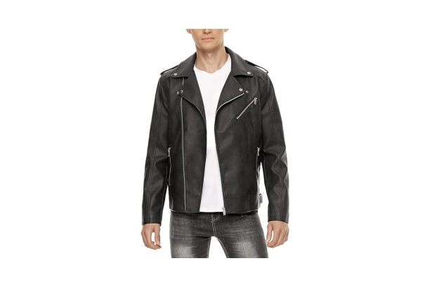 AllSaints Balfern Leather Biker Jacket