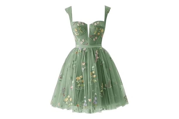 Marchesa Notte Floral-Appliqué Gown