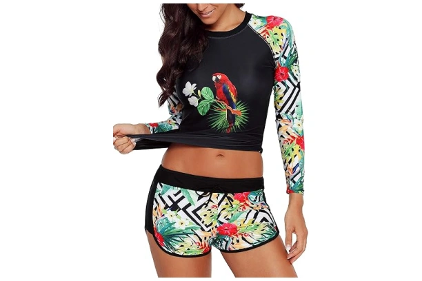 The Sporty Rash Guard Set