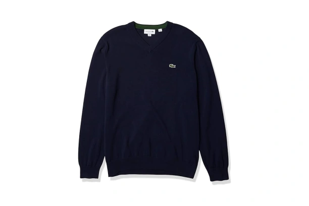 Banana Republic Italian Merino V-Neck Sweater