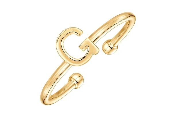 Gucci Interlocking G Ring with Crystals