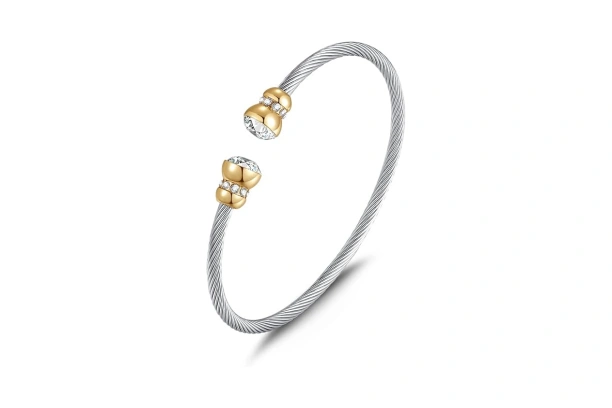 David Yurman Cable Classics Bracelet with Amethyst and Diamonds
